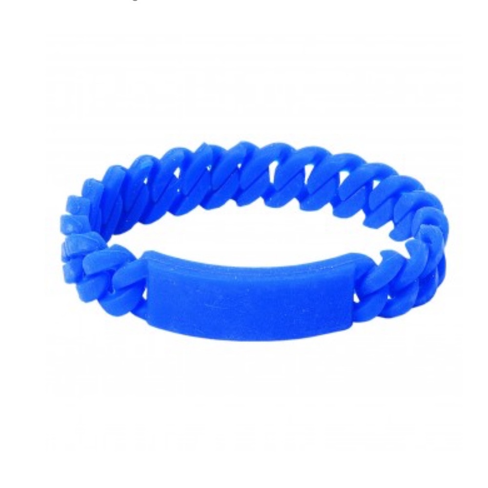blue bracelet from Marc By Marc Jacobs